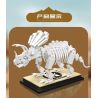 MouldKing 29006 Mould King 29006 KHỦNG LONG HÓA THẠCH TRICERATOPS bộ đồ chơi xếp lắp ráp ghép mô hình Jurassic World DINO FOSSILS TRICERATOPS Thế Giới Khủng Long 397 khối