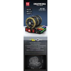 MouldKing 10170 Mould King 10170 HỘP NHẠC bộ đồ chơi xếp lắp ráp ghép mô hình Technic MUSIC BOX Kỹ Thuật Công Nghệ Cao Mô Hình Phương Tiện 2344 khối