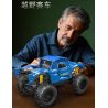 MouldKing 18039 Mould King 18039 XE QUÁI VẬT bộ đồ chơi xếp lắp ráp ghép mô hình Technic BIGFOOT MONSTER TRUCK Kỹ Thuật Công Nghệ Cao Mô Hình Phương Tiện 1454 khối