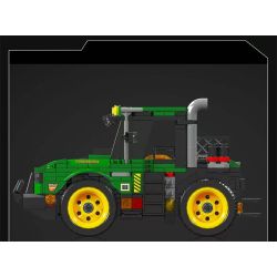 MouldKing 24061 Mould King 24061 MÁY KÉO NÔNG TRẠI bộ đồ chơi xếp lắp ráp ghép mô hình Creator FARM TRACTOR Sáng Tạo 466 khối