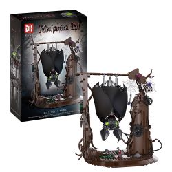 DK 7058 BAT BIONIC CƠ HỌC bộ đồ chơi xếp lắp ráp ghép mô hình MECHANICAL BAT 839 khối