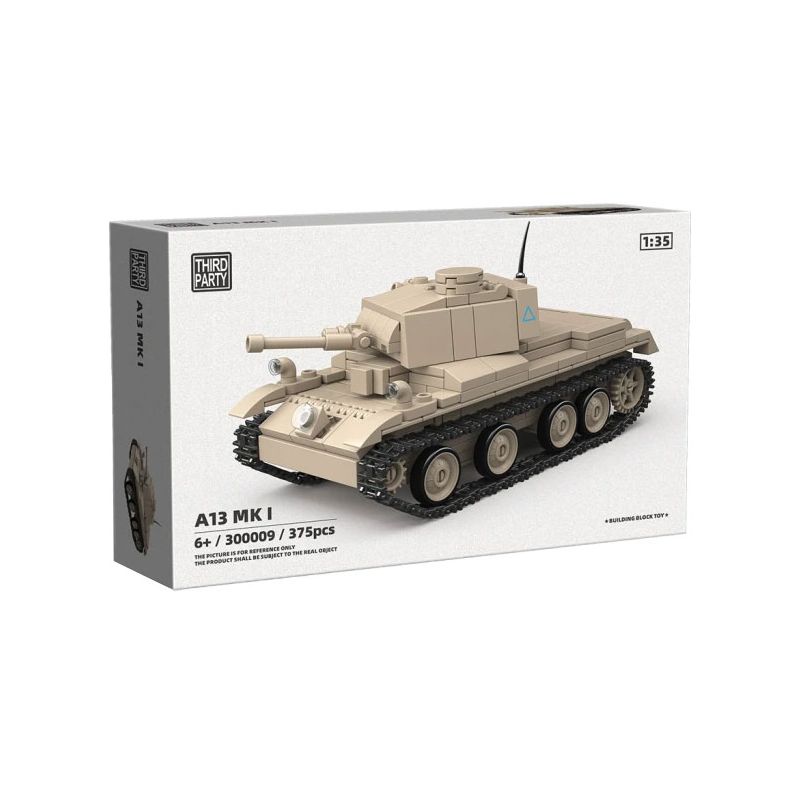 THIRDPARTY 300009 XE TĂNG HÀNH TRÌNH MK III 1:35 tỷ lệ 1:35 bộ đồ chơi xếp lắp ráp ghép mô hình Military Army A13 MK I Quân Sự Bộ Đội 375 khối