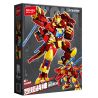 SEMBO 103389 THÉP MECHA FLAME GOD OF WAR TUME ĐÃ BIẾN ĐỔI bộ đồ chơi xếp lắp ráp ghép mô hình 622 khối