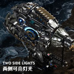 BEAUTY AND 13092 PIRANHA CƠ HỌC bộ đồ chơi xếp lắp ráp ghép mô hình MECHANICAL PIRANHA 1085 khối