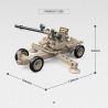 THIRDPARTY 300011 BOFORS 40MM L / 60 SÚNG PHÒNG KHÔNG MÁY KÉO PHÁO CỦA MORRIS CDSW 6X4 1:35 tỷ lệ 1:35 bộ đồ chơi xếp lắp ráp ghép mô hình Military Army BOFORS 40 MM L/60 MORRIS CDSW 6X4 Quân Sự Bộ Đội 402 khối