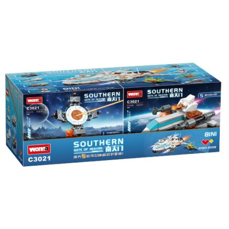 WOMA C3021 3021 NANTIANMEN SUPER STAR KẺ HỦY DIỆT 8 KẾT HỢP bộ đồ chơi xếp lắp ráp ghép mô hình 544 khối