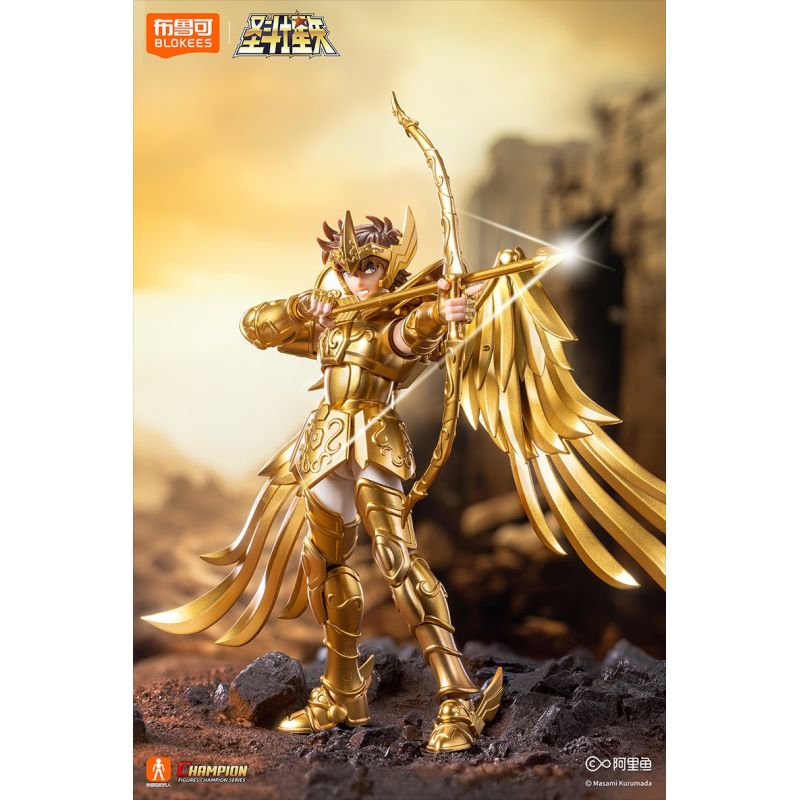 BLOKEES 75006 SAINT SEIYA BEYOND EDITION SAGITTARIUS AIOLOS COMIC COLOR bộ đồ chơi xếp lắp ráp ghép mô hình Movie & Game Phim Và Trò Chơi