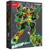 SEMBO 103392 THÉP MECHA ĐỘI GUARDIAN JUNGLE TEUNSAUR ĐÃ BIẾN ĐỔI bộ đồ chơi xếp lắp ráp ghép mô hình 645 khối