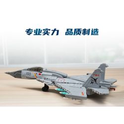 KEEPPLEY 23201 VŨ KHÍ HẠNG NẶNG CÓ SỨC MẠNH LỚN MÁY BAY CHIẾN ĐẤU DỰA TRÊN TÀU SÂN J-15T 1:65 tỷ lệ 1:65 bộ đồ chơi xếp lắp ráp ghép mô hình Military Army Quân Sự Bộ Đội 446 khối