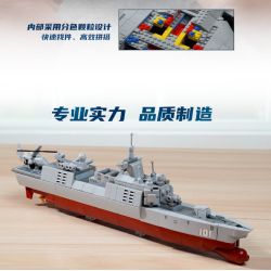 KEEPPLEY 23202 VŨ KHÍ HẠNG NẶNG CỦA SỨC MẠNH LỚN TYPE 055 KẺ HỦY DIỆT 1 585 tỷ lệ 1:585 bộ đồ chơi xếp lắp ráp ghép mô hình Military Army Quân Sự Bộ Đội 447 khối