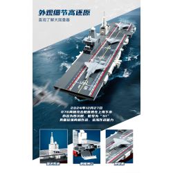 KEEPPLEY 23204 VŨ KHÍ MẠNH MẼ CỦA SỨC VĨ ĐẠI 076 TÀU TẤN CÔNG ĐỔ BỘ 1 838 tỷ lệ 1:838 bộ đồ chơi xếp lắp ráp ghép mô hình Military Army Quân Sự Bộ Đội 434 khối