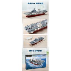 KEEPPLEY 23204 VŨ KHÍ MẠNH MẼ CỦA SỨC VĨ ĐẠI 076 TÀU TẤN CÔNG ĐỔ BỘ 1 838 tỷ lệ 1:838 bộ đồ chơi xếp lắp ráp ghép mô hình Military Army Quân Sự Bộ Đội 434 khối