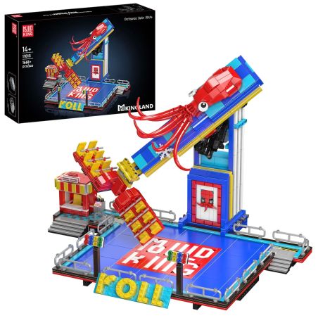 MouldKing 11015 Mould King 11015 CON LẮC BẠCH TUỘC bộ đồ chơi xếp lắp ráp ghép mô hình Creator OCTOPUS SPIN RIDE Sáng Tạo 1668 khối