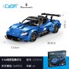 CADA DOUBLEE C57013 57013 MASERATI GT2 1:14 XE THỂ THAO tỷ lệ 1:14 bộ đồ chơi xếp lắp ráp ghép mô hình Technic Kỹ Thuật Công Nghệ Cao Mô Hình Phương Tiện 549 khối