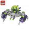 Enlighten 1608 Qman 1608 non  MÁY BAY BẠCH TUỘC CỦA NGƯỜI NGOÀI HÀNH TINH bộ đồ chơi xếp lắp ráp ghép mô hình Space Adventure SPACE ADVENTURE AGAINST ALIEN ATTACK Thám Hiểm Không Gian 230 khối