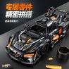 GULY 10646 SIÊU XE ĐEN 1 8 tỷ lệ 1:8 bộ đồ chơi xếp lắp ráp ghép mô hình Technic Kỹ Thuật Công Nghệ Cao Mô Hình Phương Tiện 3803 khối