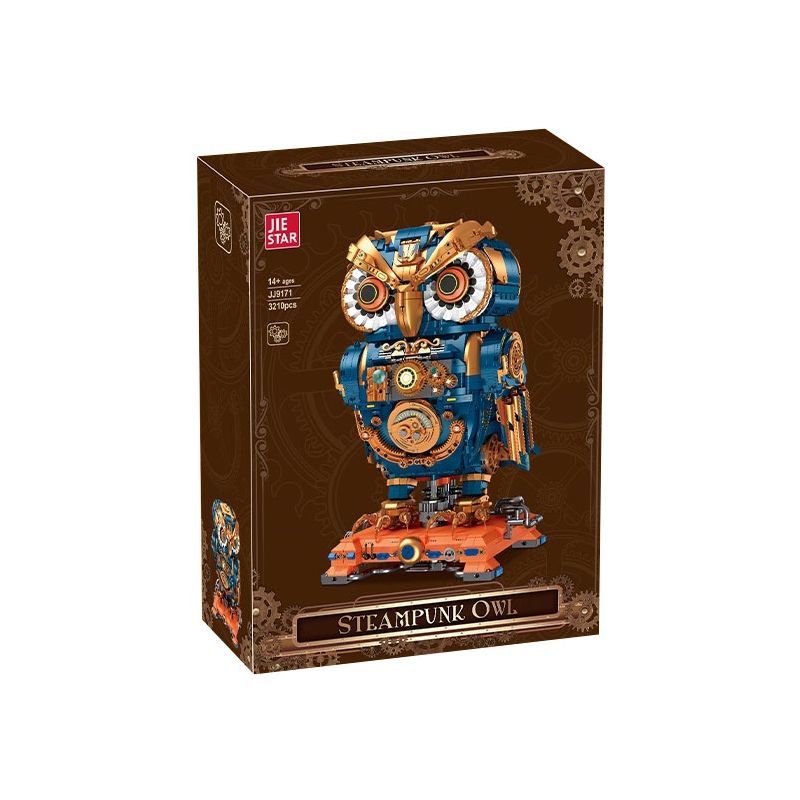 JIESTAR JJ9171 9171 STEAMPUNK OWL bộ đồ chơi xếp lắp ráp ghép mô hình 3210 khối