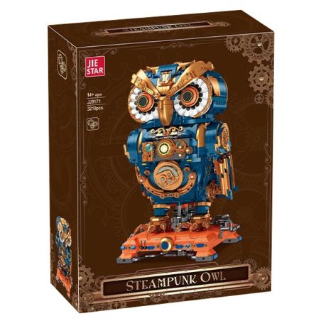 JIESTAR JJ9171 9171 STEAMPUNK OWL bộ đồ chơi xếp lắp ráp ghép mô hình 3210 khối