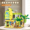 JIESTAR JJ9083 9083 CỬA HÀNG CHUỐI bộ đồ chơi xếp lắp ráp ghép mô hình Creator BANANA SHOP Sáng Tạo 2165 khối