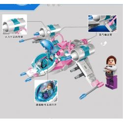 Enlighten 1607 Qman 1607 non  PHI THUYỀN KHÔNG GIAN bộ đồ chơi xếp lắp ráp ghép mô hình Space Adventure SPACE ADVENTURE PHOENIX SPACESHIP Thám Hiểm Không Gian 229 khối