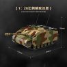 QuanGuan 100306 Quan Guan 100306 III ASSAULT GUN [LOẠI SAU] 1:28 tỷ lệ 1:28 bộ đồ chơi xếp lắp ráp ghép mô hình Military Army STUG.III Quân Sự Bộ Đội 1058 khối