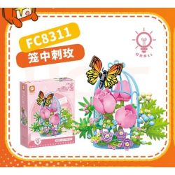 FORANGE FC8311 8311 LỒNG GAI bộ đồ chơi xếp lắp ráp ghép mô hình Technic Kỹ Thuật Công Nghệ Cao Mô Hình Phương Tiện