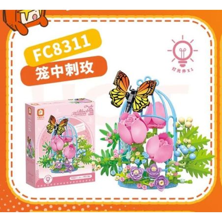 FORANGE FC8311 8311 LỒNG GAI bộ đồ chơi xếp lắp ráp ghép mô hình Technic Kỹ Thuật Công Nghệ Cao Mô Hình Phương Tiện