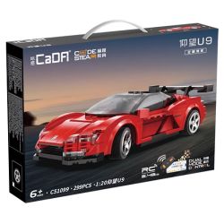 CADA DOUBLEE C51099 51099 TÌM KIẾM U9 BỘ SƯU TẬP MODEL SUPERCAR 1:20 tỷ lệ 1:20 bộ đồ chơi xếp lắp ráp ghép mô hình Creator Sáng Tạo 299 khối