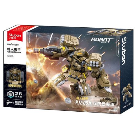 SLUBAN M38-B1580 B1580 1580 M38B1580 38-B1580 GIÁP MẠNH bộ đồ chơi xếp lắp ráp ghép mô hình 581 khối