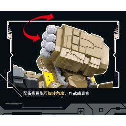 SLUBAN M38-B1580 B1580 1580 M38B1580 38-B1580 GIÁP MẠNH bộ đồ chơi xếp lắp ráp ghép mô hình 581 khối