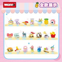 WOMA C1036 1036 NGƯỜI YÊU CHỌC bộ đồ chơi xếp lắp ráp ghép mô hình Creator Sáng Tạo 561 khối