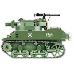 COBI 2279 H.M.C M8 SCOTT TANK tỷ lệ 1:35 bộ đồ chơi xếp lắp ráp ghép mô hình Military Army Quân Sự Bộ Đội 525 khối