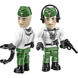COBI 2286 SÚNG TẤN CÔNG SỐ 3 tỷ lệ 1:35 bộ đồ chơi xếp lắp ráp ghép mô hình Military Army STUG III AUSF. F/8 & FLAMMPANZER (2-IN-1) Quân Sự Bộ Đội 548 khối