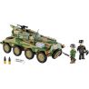 COBI 2288 SD.KFZ.234 XE BỌC THÉP CÓ BÁNH tỷ lệ 1:35 bộ đồ chơi xếp lắp ráp ghép mô hình Military Army SD.KFZ 234/3 STUMMEL VEHICLE Quân Sự Bộ Đội 438 khối
