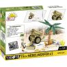 COBI 2291 NEBELWERFER 41 PHÁO TÊN LỬA NHIỀU THÙNG tỷ lệ 1:35 bộ đồ chơi xếp lắp ráp ghép mô hình Military Army 15CM NEBELWERFER 41 Quân Sự Bộ Đội 130 khối
