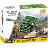 COBI 2293 SÚNG CHỐNG TĂNG ZIS-3 tỷ lệ 1:35 bộ đồ chơi xếp lắp ráp ghép mô hình Military Army ZIS-3 SOVIET GUN Quân Sự Bộ Đội 132 khối