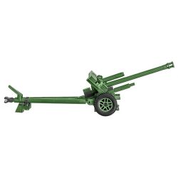 COBI 2293 SÚNG CHỐNG TĂNG ZIS-3 tỷ lệ 1:35 bộ đồ chơi xếp lắp ráp ghép mô hình Military Army ZIS-3 SOVIET GUN Quân Sự Bộ Đội 132 khối