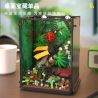 TAKUGI T3010 3010 HỘP SINH THÁI GIA ĐÌNH BEETLE bộ đồ chơi xếp lắp ráp ghép mô hình Arts & Crafts BEETLE FAMILY ECOLOGICAL BOX