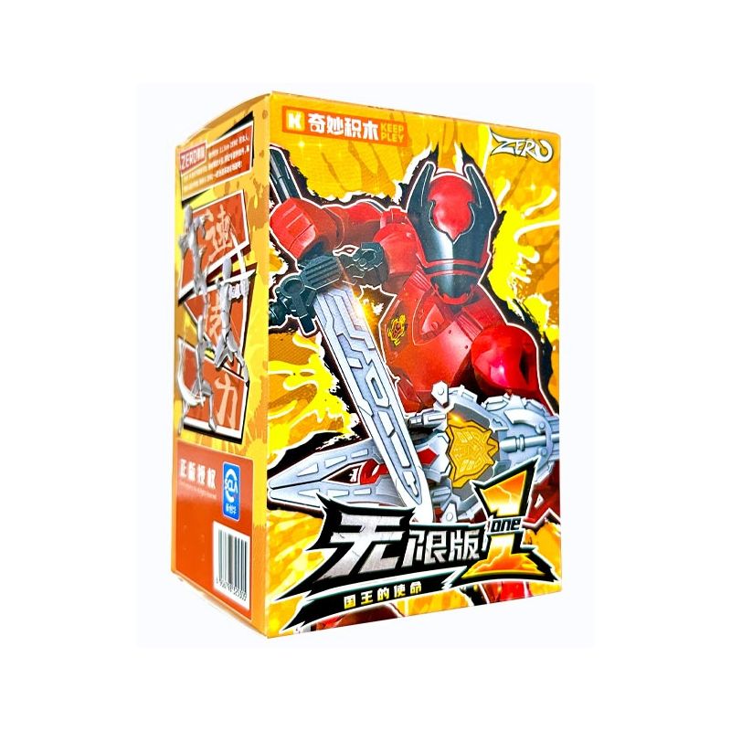KEEPPLEY 82010 SUPER TEAM ZERO UNLIMITED EDITION MOMENT KING MISSION ĐẦU TIÊN bộ đồ chơi xếp lắp ráp ghép mô hình Movie & Game Phim Và Trò Chơi