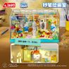 JAKI HK320 SMURFS PHÒNG VẼ TRANH TUYỆT VỜI bộ đồ chơi xếp lắp ráp ghép mô hình Movie & Game Phim Và Trò Chơi