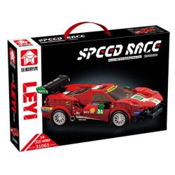 LE YI 31065 XE THỂ THAO 31065 bộ đồ chơi xếp lắp ráp ghép mô hình Military Army Quân Sự Bộ Đội 338 khối