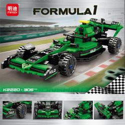 MINGDI LEIBAO K2220 2220 XE ĐUA F1 bộ đồ chơi xếp lắp ráp ghép mô hình Racers Đua Tốc Độ 305 khối