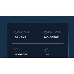 REOBRIX 66502 IZAKAYA KIỂU NHẬT bộ đồ chơi xếp lắp ráp ghép mô hình Creator SAKAYA Sáng Tạo 1130 khối