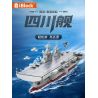 IBLOCK IB1205 1205 TÀU TỨ XUYÊN 1 650 tỷ lệ 1:650 bộ đồ chơi xếp lắp ráp ghép mô hình Military Army NO.076 SICHUAN SHIP Quân Sự Bộ Đội