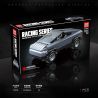 QuanGuan 100316 Quan Guan 100316 TESLA PICKUP CYBERTRUCK bộ đồ chơi xếp lắp ráp ghép mô hình Racers TESLA CYBERTRUCK Đua Tốc Độ 209 khối