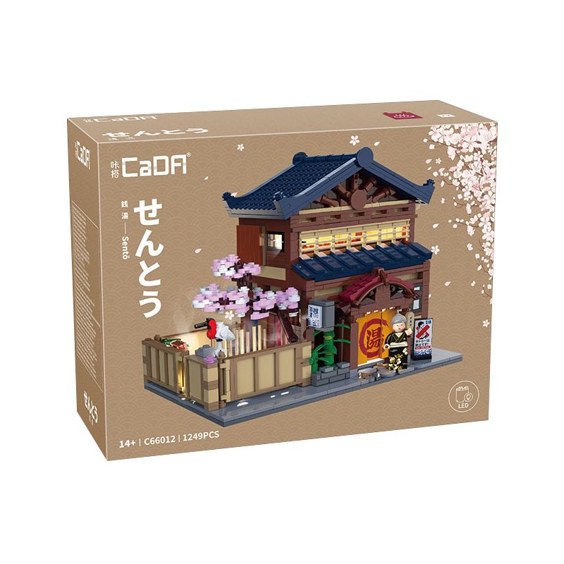 CADA DOUBLEE C66012 66012 HAZAWA YUYA TRUYỀN THỐNG NHẬT BẢN bộ đồ chơi xếp lắp ráp ghép mô hình Creator Sáng Tạo 1249 khối