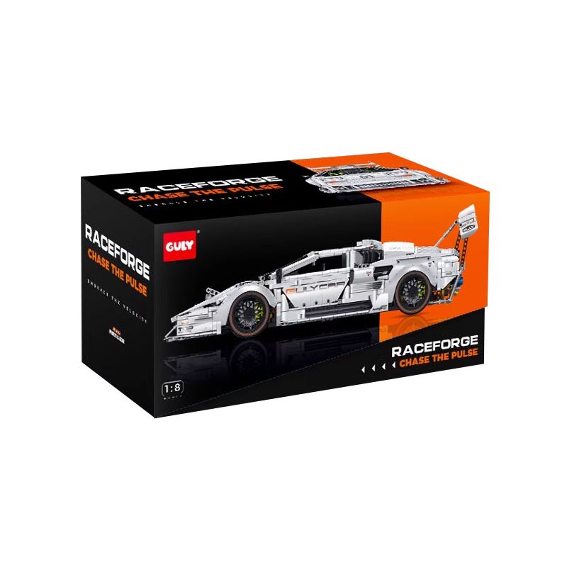 GULY 10649 LAMBORGHINI LP5000 tỷ lệ 1:8 bộ đồ chơi xếp lắp ráp ghép mô hình Technic Kỹ Thuật Công Nghệ Cao Mô Hình Phương Tiện 3970 khối