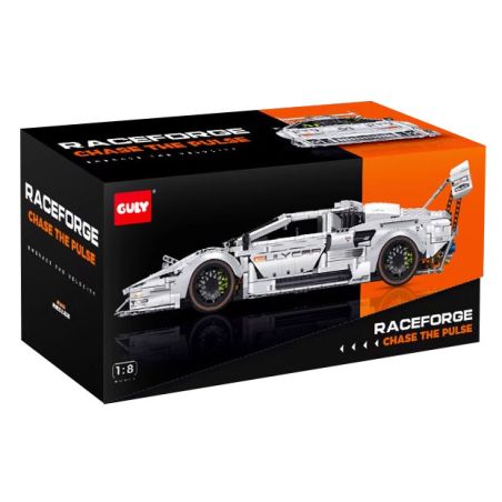 GULY 10649 LAMBORGHINI LP5000 tỷ lệ 1:8 bộ đồ chơi xếp lắp ráp ghép mô hình Technic Kỹ Thuật Công Nghệ Cao Mô Hình Phương Tiện 3970 khối