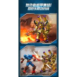 KEEPPLEY 73052 MARVEL MECHA SUPER STAR EDITION 1 THOR bộ đồ chơi xếp lắp ráp ghép mô hình Super Heroes Siêu Nhân Anh Hùng 204 khối