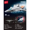 SEMBO 202271 ĐẤT NƯỚC MẠNH MẼ LÀ MÁY BAY CHIẾN ĐẤU TÀNG HÌNH J-20 1:78 tỷ lệ 1:78 bộ đồ chơi xếp lắp ráp ghép mô hình Military Army Quân Sự Bộ Đội 331 khối